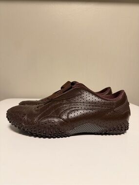 Vintage Puma Mostro Chocolate Brown Riding Shoes Men’s US 6 UK 5 EU 38